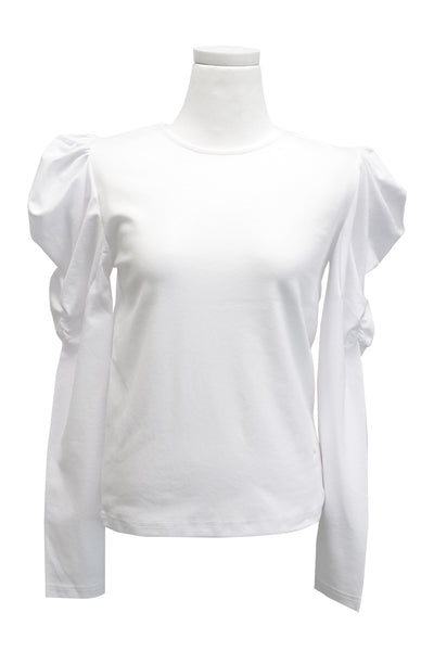 Freya Ruched Puff Sleeve Top