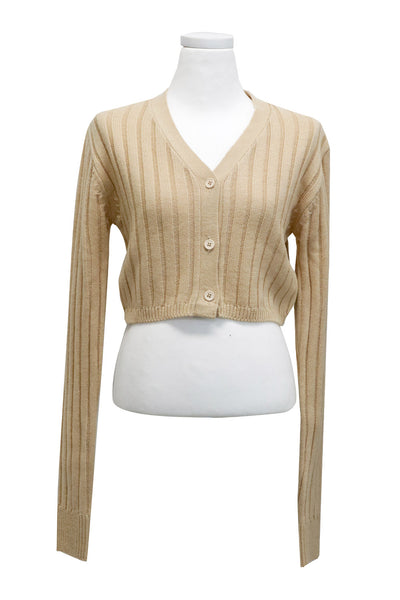 Christina Cropped Fisherman Cardigan