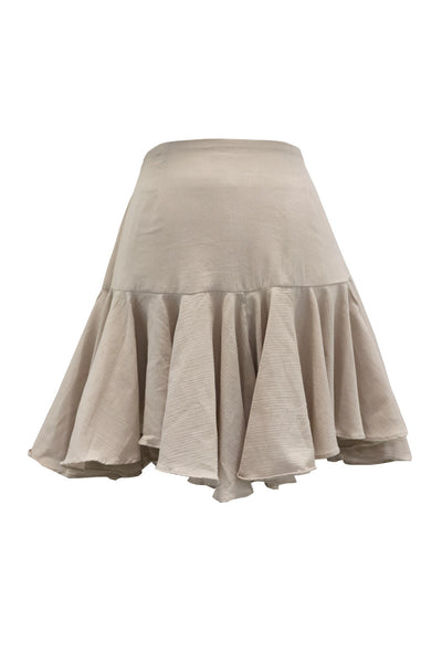 Amy Irregular Ruffle Hem Skirt