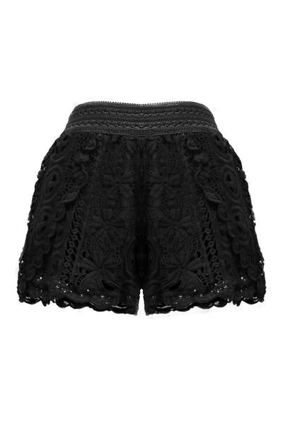 Riley Crochet Lace Shorts