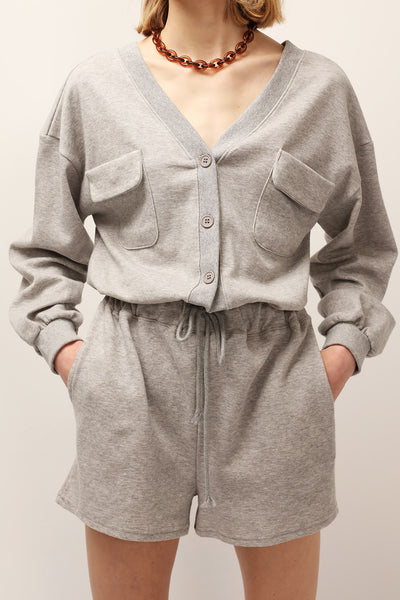 Hailey Sweat Romper