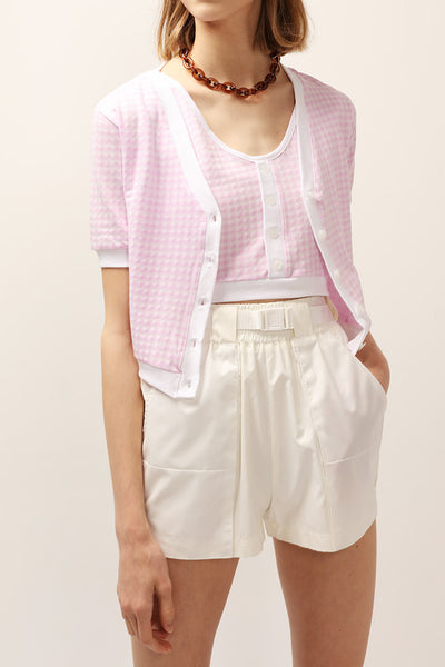 Lucy Gingham Crop Top