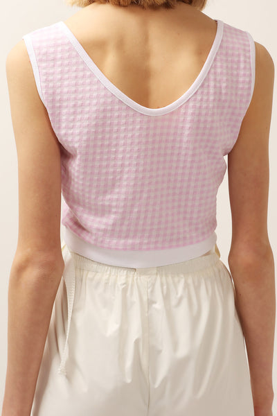 Lucy Gingham Crop Top