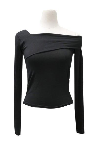 Alice Asymmetric Cold Shoulder Top