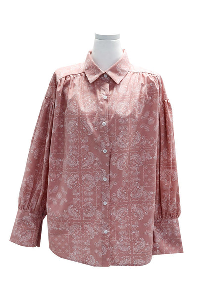 Lucy Bandana Print Shirt