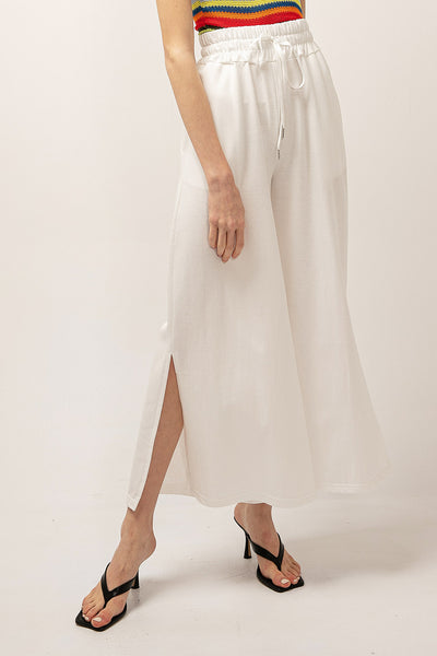 Scarlett Side Slit Wide Pants