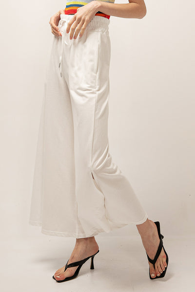 Scarlett Side Slit Wide Pants