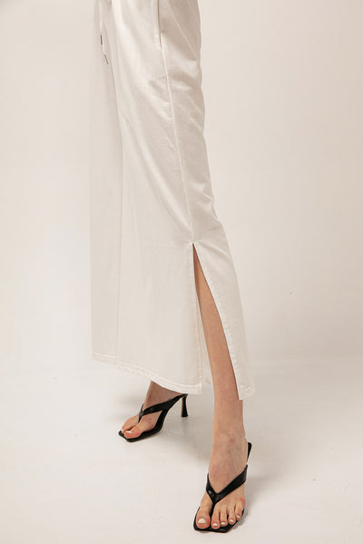 Scarlett Side Slit Wide Pants