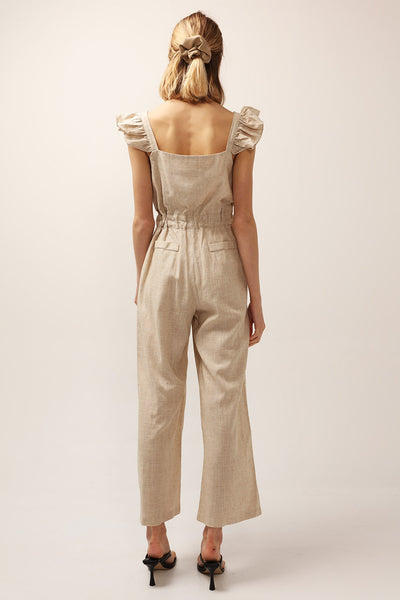 Hailey Ruffle Strap Jump Suit