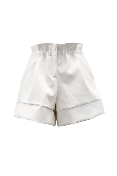 Iris Paperbag Waist Pleather Shorts