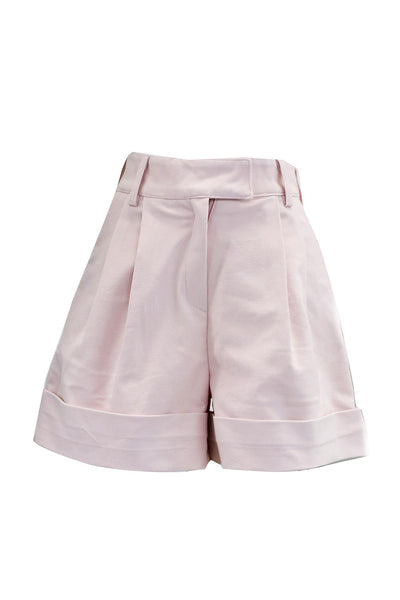 Josephine Cuffed Hem Pintuck Shorts