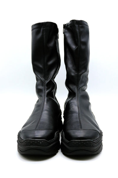 Chunky Platform Pleather Boots