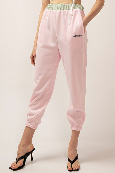 Mia Color Block Joggers