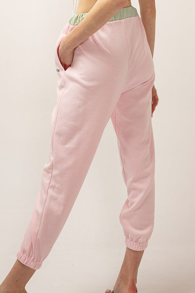 Mia Color Block Joggers