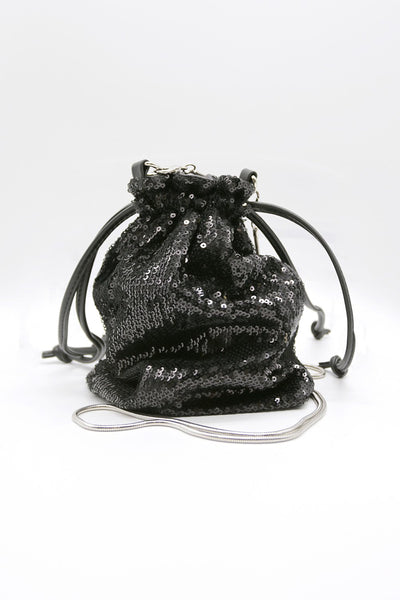 Glitter Mini Bucket Bag