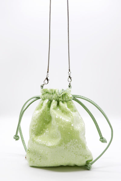 Glitter Mini Bucket Bag