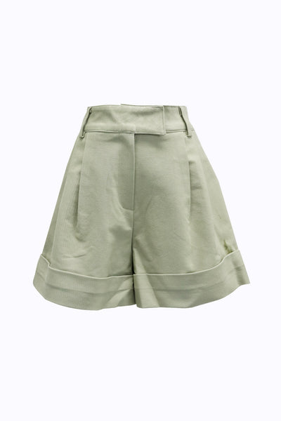 Josephine Cuffed Hem Pintuck Shorts