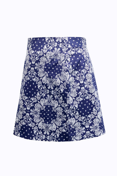 Sarah Paisley Mini Skirt