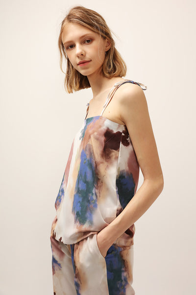 Willow Painting Print Cami Top