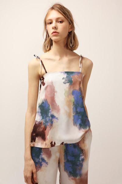 Willow Painting Print Cami Top