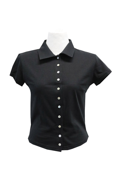 Olivia Cropped Button Shirt