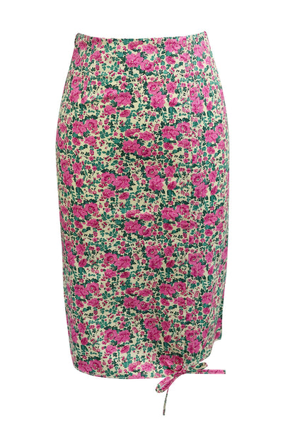 Alexis Ruched Floral Skirt