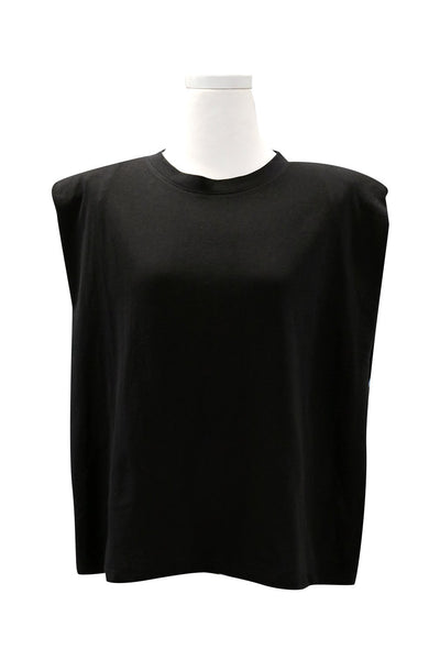 Elena Padded Shoulder T-shirt