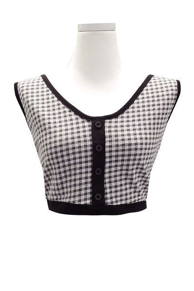 Lucy Gingham Crop Top