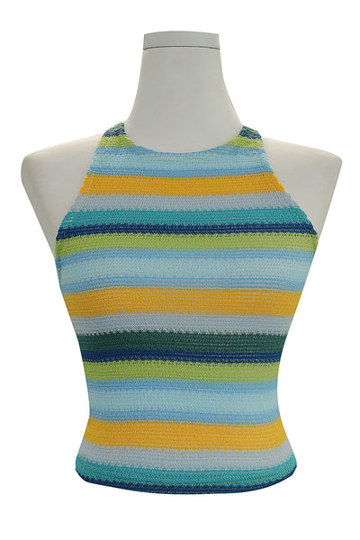 Leah Rainbow Striped Tank