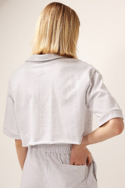 Ruby Cropped Lounge Shirt