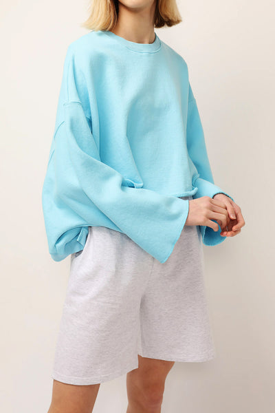 Julia Raw Edge Sweatshirt