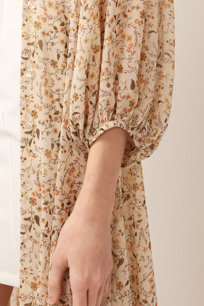 Harper Floral Robe Dress