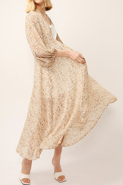 Harper Floral Robe Dress