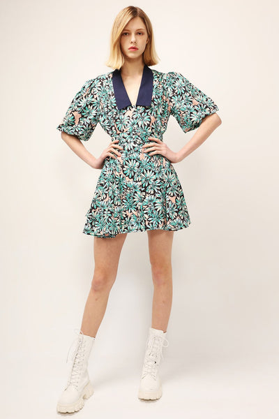 Olivia Floral Belted Dress