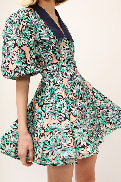 Olivia Floral Belted Dress