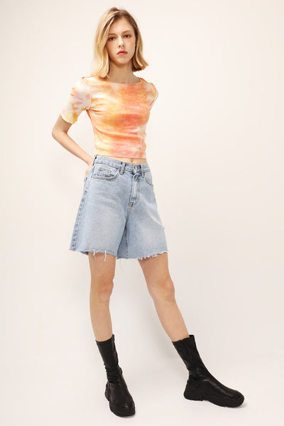 Naomi Tie Dye Crop Top