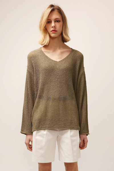 Eva Slouchy Knit Sweater