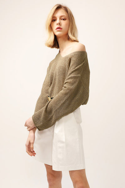 Eva Slouchy Knit Sweater