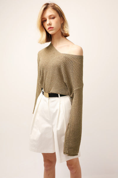 Eva Slouchy Knit Sweater