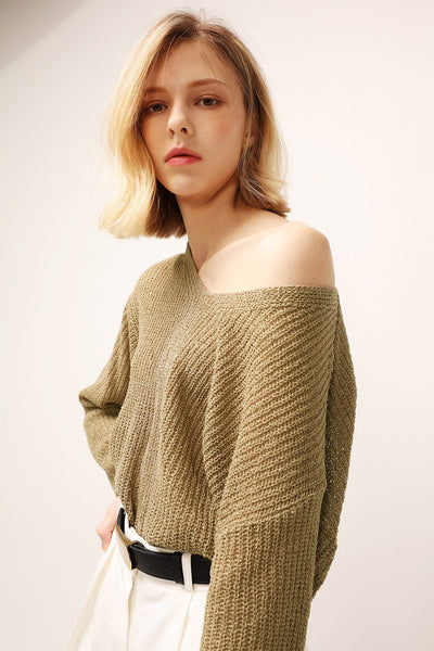 Eva Slouchy Knit Sweater