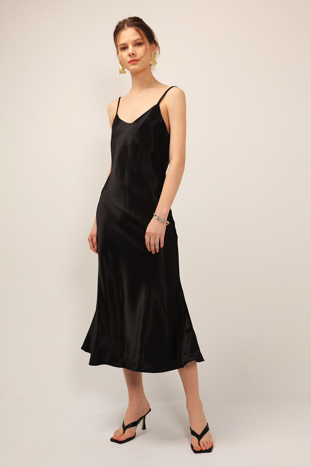 Emily Satin Slip Dress