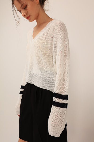 Maeve 2-Line Sleeve Knit