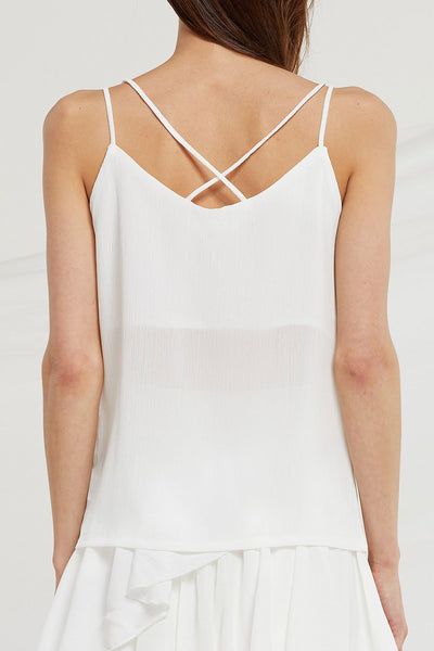 Madelynn Cross Strap Cami Top