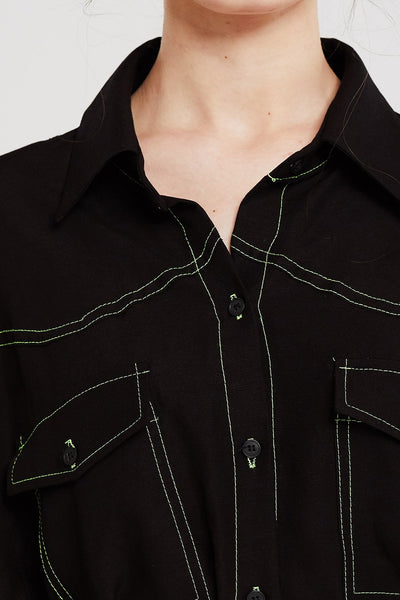 Stella Contrast Stitch Shirt