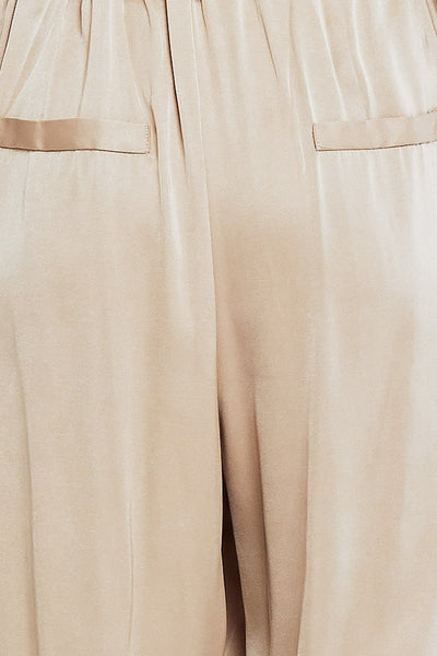 Elena Pintuck Flare Leg Pants