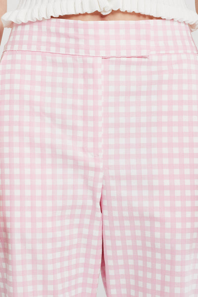 Eva Gingham Bootcut Pants