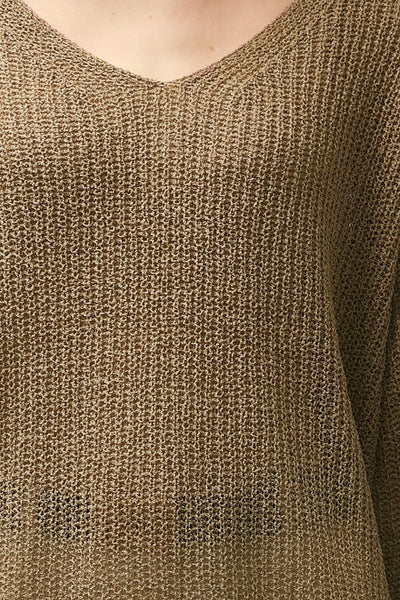 Eva Slouchy Knit Sweater