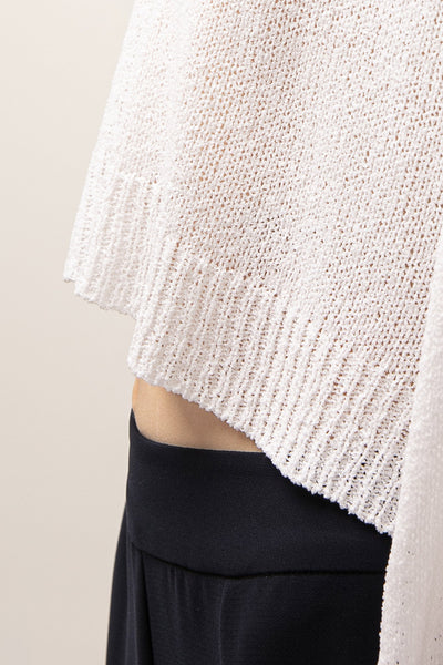 Sarah Boucle Knit Crop Sweater